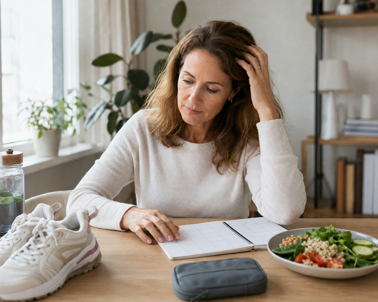 Vrouw brengt verschillende mogelijke invloeden op langdurige haaruitval in kaart